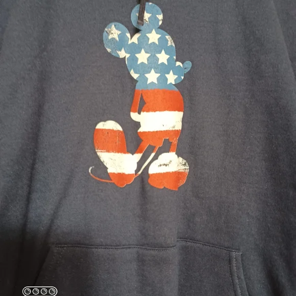 Disney Mickey Mouse Hoodie NWOT ✨️ Dark blue Great Condition - Picture 2 of 5